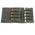 thumbnail image 4 of Bolsa de especias portátil Bolsa de almacenamiento de condimentos de lona multiusos con 9 frascos de especias para viajes de camping al aire libre OD verde, 4 of 10