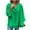 Green Plus Size Shirts, variant on Plus Size Chiffon Shirts for Women Long Sleeve Fall Shirts Ruffle Trim Soft Comfortable Loose Fit Flowy Shirts ,S-5XL