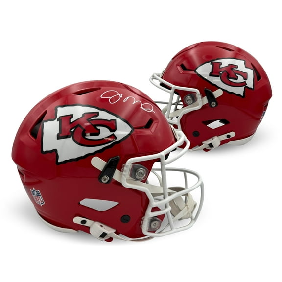 Joe Montana Autographed Kansas City Chiefs Signed Full Size Authentic SpeedFlex Football Helmet Fanatics Authentic COA
