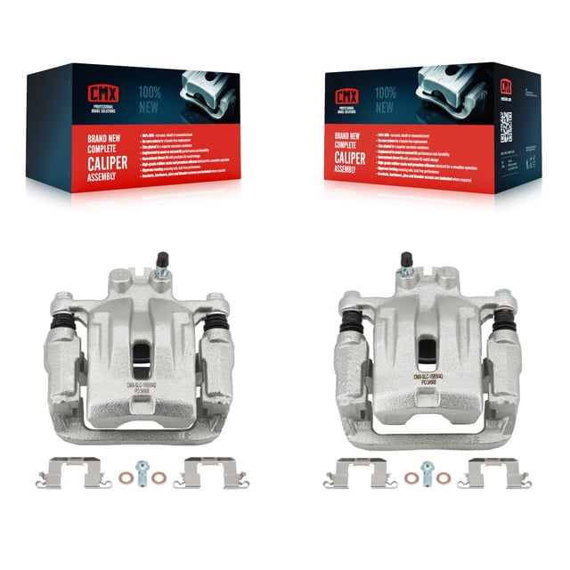 CMX Rear Disc Brake Caliper Assembly Left Right Side (Driver Passenger) Kit for Car Ford Edge Mazda CX-7 Lincoln MKX KBC-100357