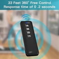 thumbnail image 2 of 433Hz Remote Control for TIMESPORTS Treadmill & Walking Machine., 2 of 5