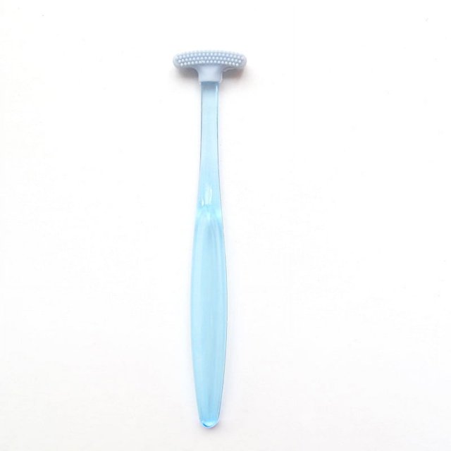 Rascador de lengua para adultos, raspador de lengua, raspador de lengua, raspador de lengua flexible de acero inoxidable para limpiador de niños