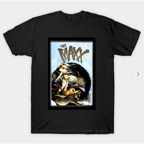 CLASSIC The Maxx Comic Art New T-Shirt Black T01