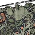 thumbnail image 3 of Green Pioneer Flower Pattern Shower Curtain 72"x84" ,Bathroom Decorative Shower Curtains Set with 12 Hooks,Modern Waterproof Washable Shower Curtain, 3 of 6