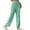 Green, variant on SEMPAI Women's Fashionable Checkered Straight Leg Casual Pants With Wide Legs Valentines Day