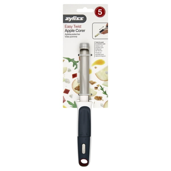 ZYLISS Easy Twist Apple Corer With Ergonomic Handle And Stainless
