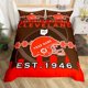 thumbnail image 1 of Funda nórdica doble para jóvenes,Juego de cama de fútbol americano para chicos Amantes del fútbol americano, 1 of 7