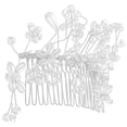 thumbnail image 3 of Side Comb Wedding Hair Piece Creative Comb Hair Piece Hair Side Comb Wedding Hairpiece, 3 of 9
