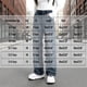 thumbnail image 3 of Cowsor Girls Wide Leg Jeans Baggy High Elastic Waist Denim Pants Cute Y2K Trendy Tween Streetwear, 3 of 7