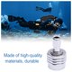 thumbnail image 5 of Sonducket Conector de buceo portátil desmontable BCD antioxidante conexión de segunda etapa 16-9-18 adaptador de reemplazo de deportes Deportes acuáticos, 5 of 6