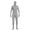 Grey, variant on WCJM Halloween Fashion Split Side Floral Lace V-Neck Men and Women Same Solid Color Halloween Costume Man Tights Stage Black Man Perfor mance Costume Perfor mance Costume