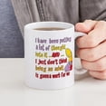 thumbnail image 4 of CafePress - Funny Being An Adult Mugs - 11 oz Ceramic Mug - Novelty Coffee Tea Cup, 4 of 4