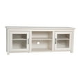 thumbnail image 2 of Masada Rugs Classic TV Stand for up to 80" TVs- Engineered Wood Media Console 65" with Full Glass Door and 3 Shelves in Gray Wash Oak, 2 of 12