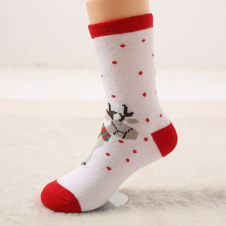 

Socks Letter Ladies Fun Socks Double Gift Print Novelty Socks Warm Socks 1 Christmas Soft Winter Movie Socks for Christmas Xmas Gift，Multicolor，One Size