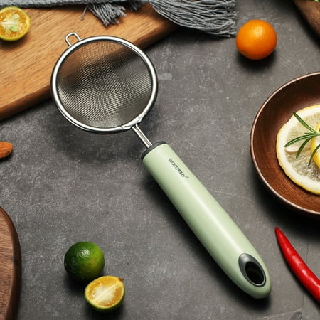

EIALIVE Dinnerware Kitchen Stainless Steel Wire Fine Mesh Oil Strainer Flour Sifter Sieve Colander