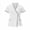White, variant on Women's Scrub Top with Snap Front 3 Pocket 2-Way Stretch V-Neck Short Sleeve Work Clothes Nurse Uniforms