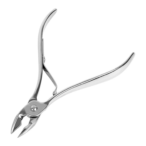 Unique Bargains Nail Manicure Cuticle Nippers Scissors Beauty Trimmer