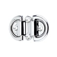 thumbnail image 2 of Acero inoxidable Cojín plegable Portátil Portátil RESUBLE DOBLE D RING ANTICO ANTICO INTERNO INTERNO LOTERAL KAYAK TRAILER ACCESORIOS DE HARDWARE Methold VI001875-00, 2 of 7