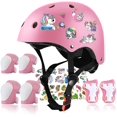 thumbnail image 1 of Casco de bicicleta FOOKCIAN para niños de 2 a 14 años con almohadillas y protectores, 1 of 7
