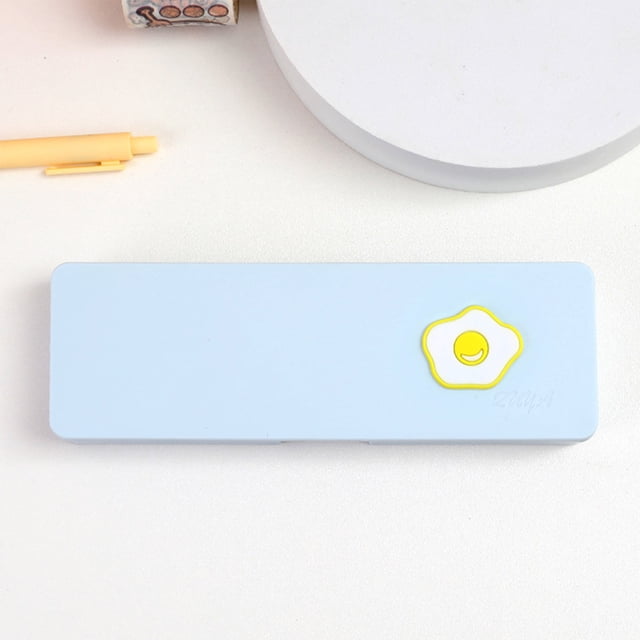 Oficina y papelería, Accesorios de escritorio de oficina, Estuche para lápices Estuche para lápices con forma de corazón para niña, organizador de papelería para estudiantes, estuche para lápices para