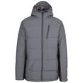 thumbnail image 1 of Trespass Mens Padded Jacket Waterproof Raincoat with 3 Zip Pockets Lescote, 1 of 7