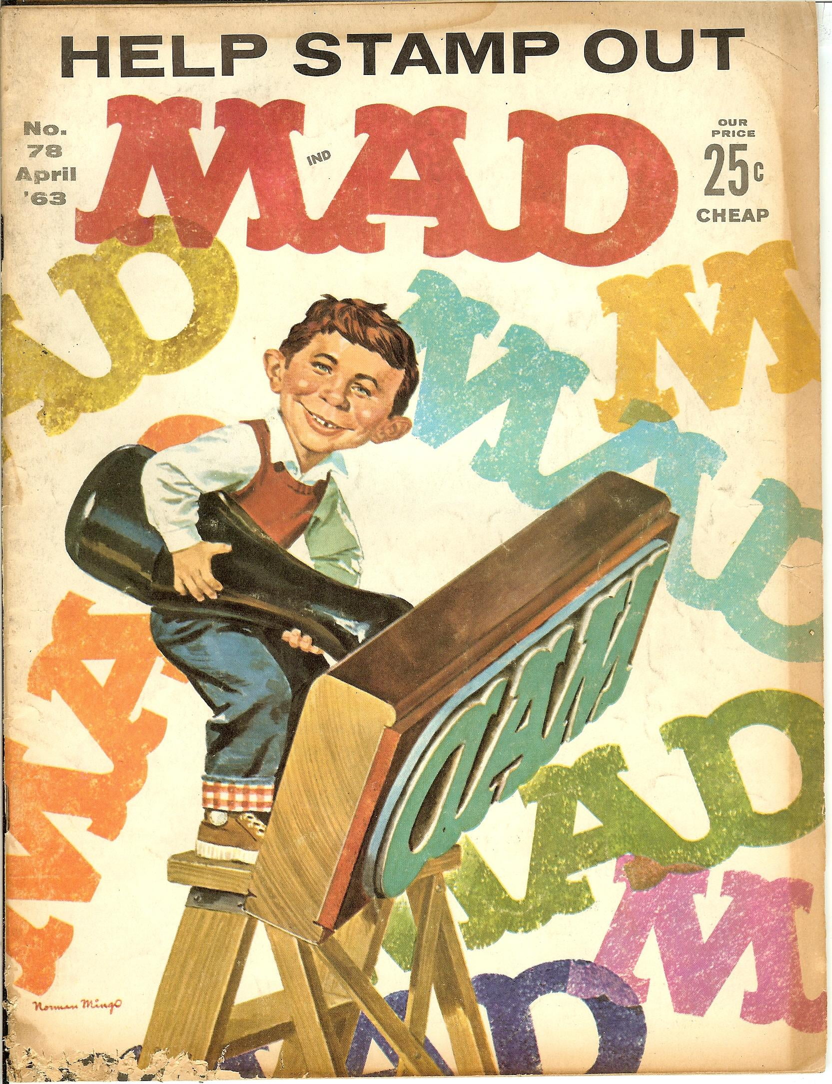MAD Magazine #78 April 1963 (FAIR Condition)