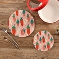 thumbnail image 2 of FREEAMG Cute Strawberry Trivets for Hot Pots and Pans and Pot Holders 2PCS – Cotton Rope Round Mats, Hot Pads for Kitchens, Coasters, Placemats, 2 of 7