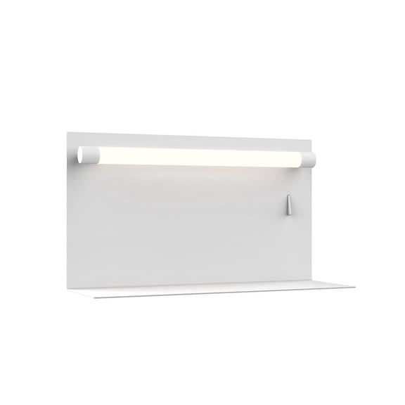 WS16912-WH-Kuzco Lighting-Dresden - 7W LED Wall Sconce-6.88 Inches Tall and 12.25 Inches Wide-White Finish