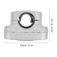 thumbnail image 2 of Garden Lawn Mower Part Trimmer Brush Cutter Handle Bracket Handle Bracket Clamp For Strimmer Brushcutter Trimmer Handle Bracket Alloy Handle Clamp, 2 of 8