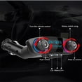 thumbnail image 3 of MUSICOZY Bluetooth FM Transmitter Hands-Free Calling Radio Adapter with Dual USB Port for Car,MP3 Player Bluetooth Receiver with USB car Charger Support TF Card USB Flash Drive, Small, 3 of 9