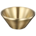 thumbnail image 3 of Shisuyan Golden Stainless Steel Bowl for Home Use with Exquisite Details and Selected Material 7 Inch, 3 of 8