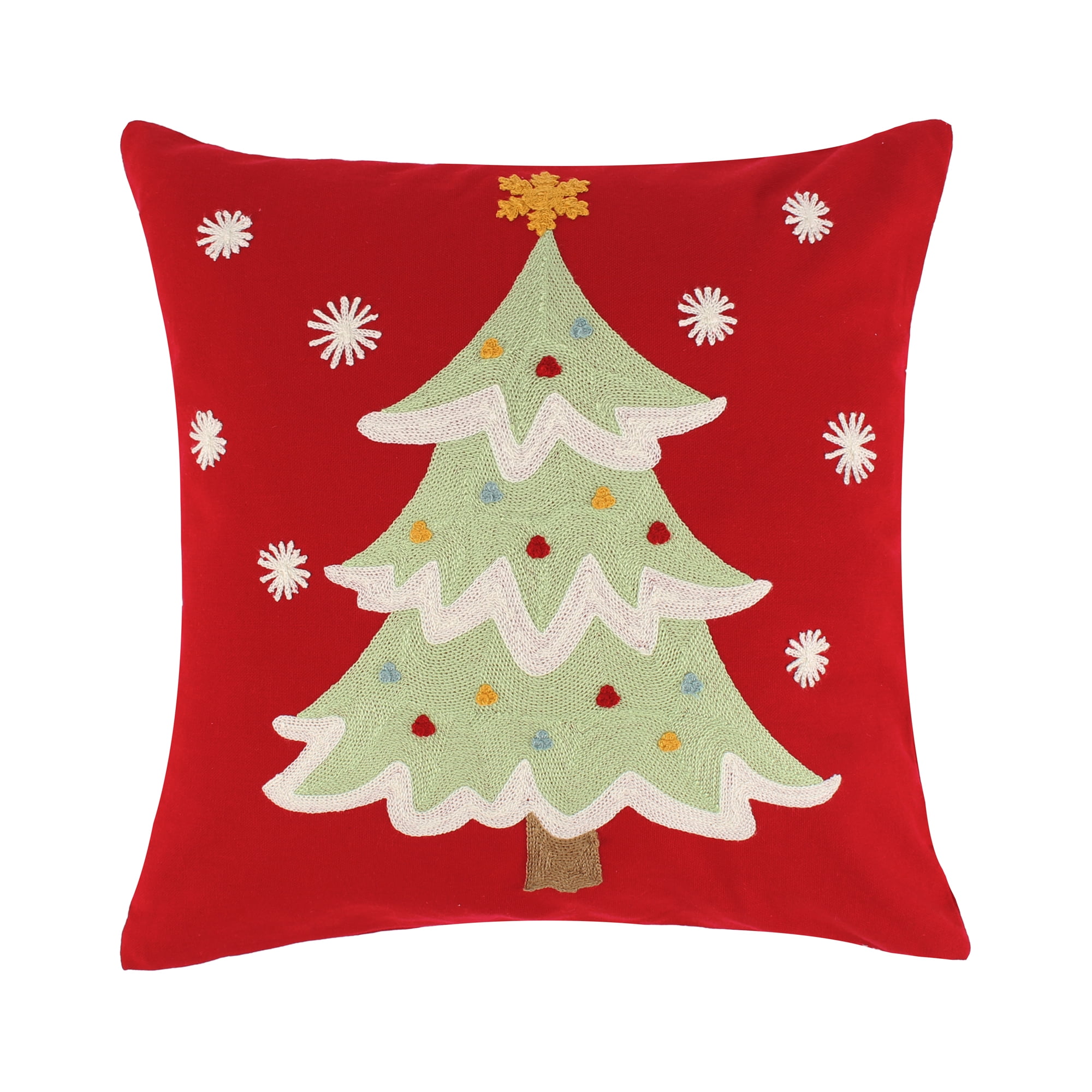 Designart 'Big Red Tree on Foggy Day' Landscape Printed Throw Pillow - Bed  Bath & Beyond - 20890861