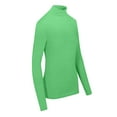 thumbnail image 3 of M&M SCRUBS Women's Long Sleeve Turtle-Neck T-Shirt Under Scrub (Light Green, Medium), 3 of 5