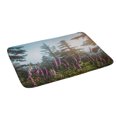 thumbnail image 1 of Society6 Nature Magick Pink Wildflower Forest Love Bath Mat 34" x 21", 1 of 3