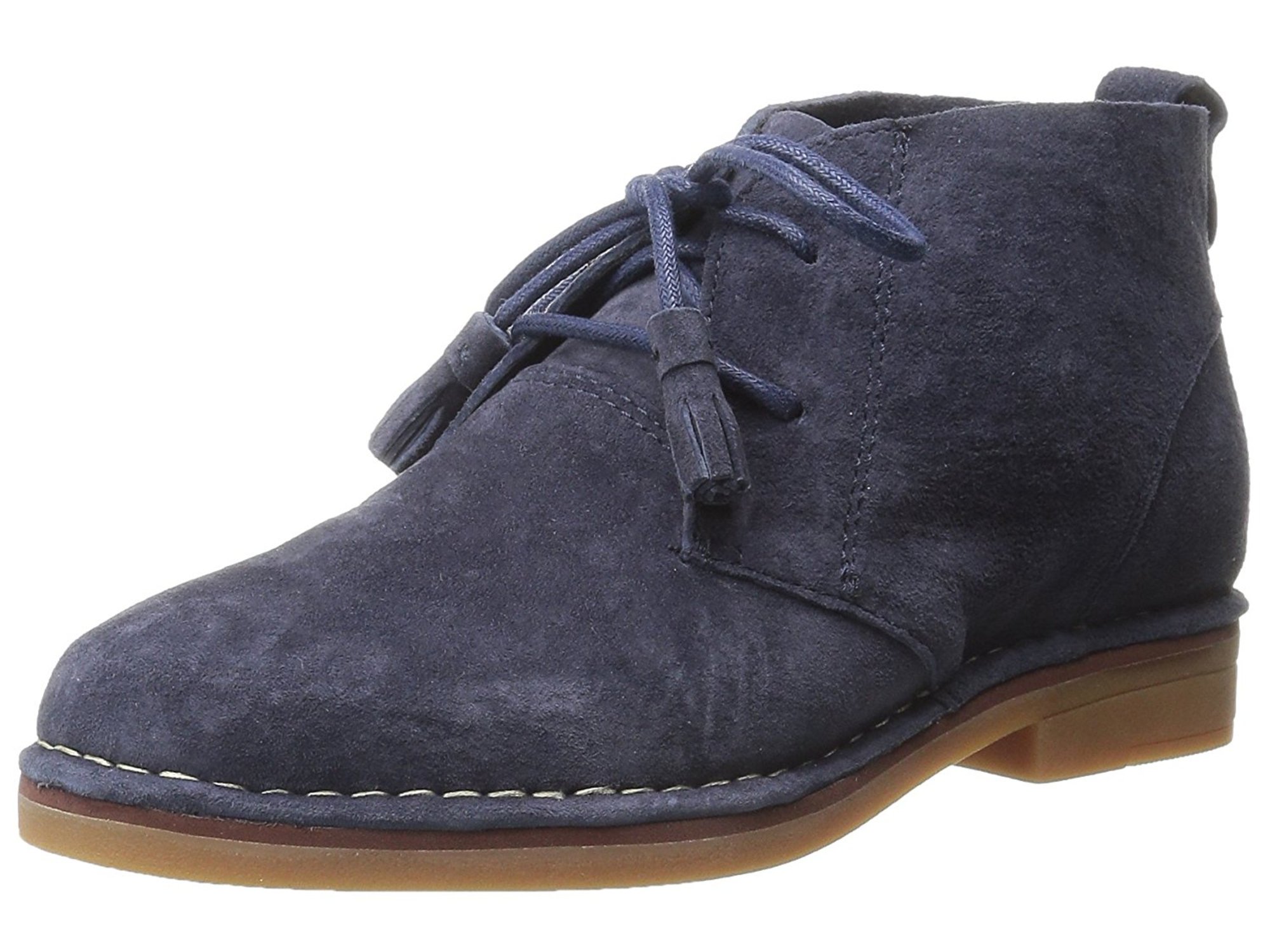 Hush Puppies Womens Cyra Catelyn Closed Toe Ankle Fashion Boots, Navy, Size 8.0
