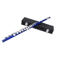 thumbnail image 3 of Graflsoa 16-Hole Cupronickel C Key Flute with Cleaning Kit, Protective Case, and Stylish Design (Color Options: Purple, Black, Blue), 3 of 6