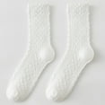 thumbnail image 2 of Dyfzdhu Socks For Women Fashion Autumn And Winter Matching Thickened Warm Mid Tube Thick Womens Socks, 2 of 7