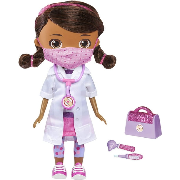 Muneca Doctora Juguetes Doc Mcstuffins 6 Accesorios Frases Doc Mcstuffins Muneca Doctora Juguetes Walmart en linea