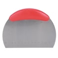 thumbnail image 3 of Khall Dough Cutter,Cream Scraper,Stainless Steel Dough Cake Butter Scraper Pizza Cutter Cutting Knife with Scale Baking Tool, 3 of 8