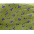 thumbnail image 4 of oneOone Georgette Viscose Fabric Leaves & Flower Floral Printed Fabric 1 Yard 42 Inch Wide, 4 of 4