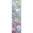 thumbnail image 2 of Addison Rugs Mayfield Premium Machine Washable Transitional Abstract Blue Runner Rug, 2'3" x 7'6", 2 of 6