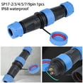 thumbnail image 4 of Sp17 Panel Mount Ip68 Waterproof Plug And Circular Connector 2/3/4/5/7/9Pin, 4 of 4