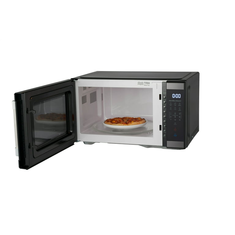 Oster 1.1 cu ft 1100W Digital Microwave Oven - Black