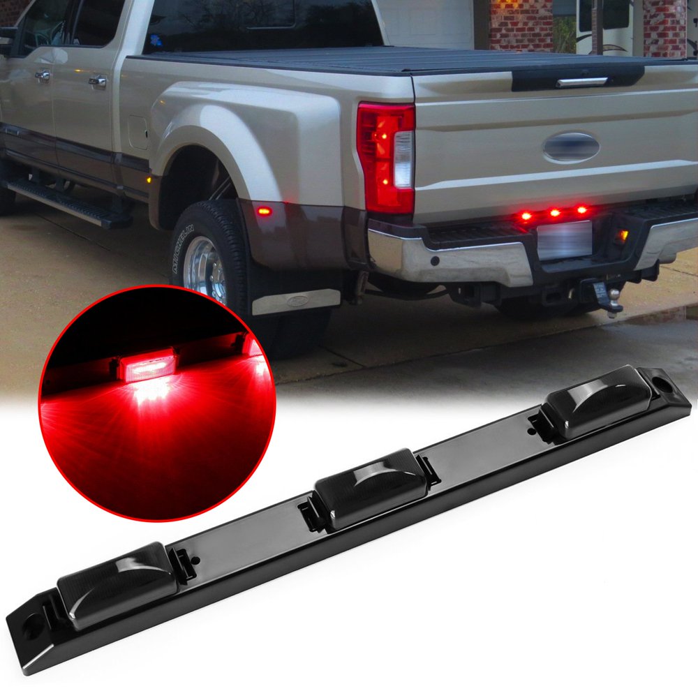 Xotic Tech Smoked Lens 9LED Truck Rear Tailgate or Trailer LED Light