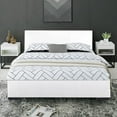 thumbnail image 5 of White Platform Queen Bed, 5 of 6