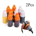 thumbnail image 6 of 8ml 9 Color Useful Colorful Oil DIY craft Inkpad Scrapbooking Photosensitive Seal Flash Refill Ink Stamping Machine GREEN, 6 of 8