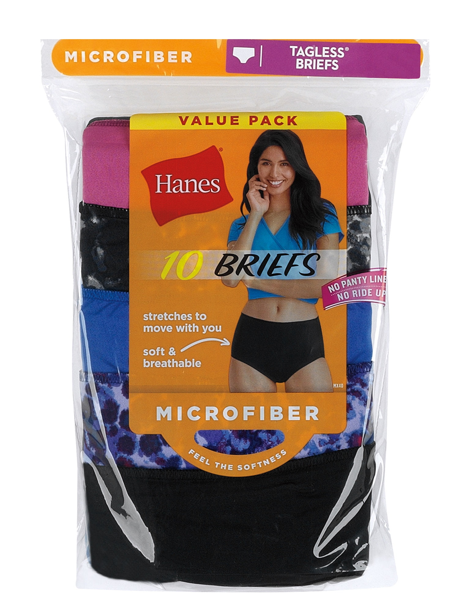 hanes microfiber panties