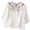 White, variant on Wovix Cotton Linen Shirts for Women Summer V Neck Boho Retro Embroidered Tops Elbow Sleeve Plus Size Loose Tunics Blue L