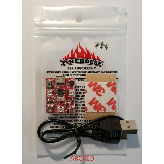 Firehouse Technology ARC Red Strobe