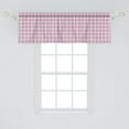 thumbnail image 2 of Ambesonne Floral Window Valance, Spring Flowers Chain, 54" X 18", Pale Pink White Teal, 2 of 3